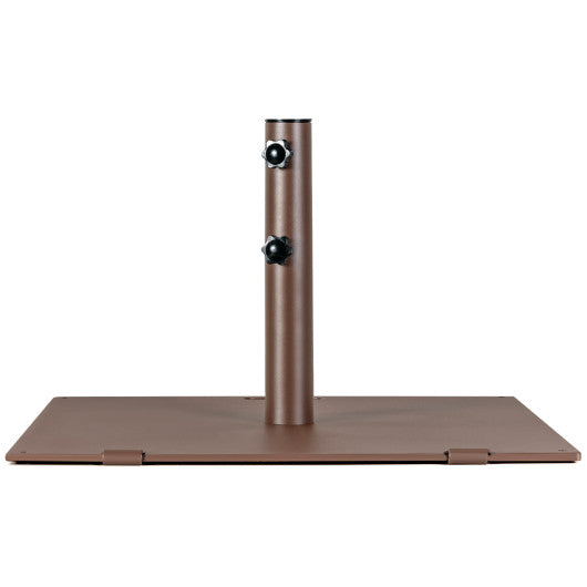 50 LBS Weighted 24 Inch Square Patio Umbrella Base