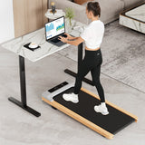 Under Desk Treadmill with Remote Control and LED Display for Home Office