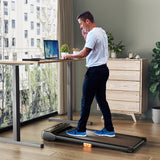 Under Desk Walking Pad Treadmill for Home/Office with Watch-Like Remote Control