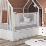 Vertical Lifting Bed Rail for Toddlers with Double Lock-59 inch