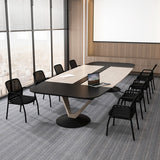 Waiting Room Chair Set of 2 Office Guest Chairs with Ergonomic Mesh Backrest-Black