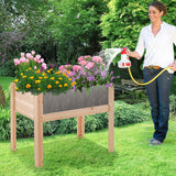 30/47 Inch Wooden Raised Garden Bed-S