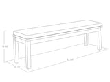 Monterey Dining Bench