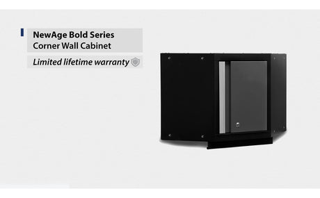 Bold Series Corner Wall Cabinet