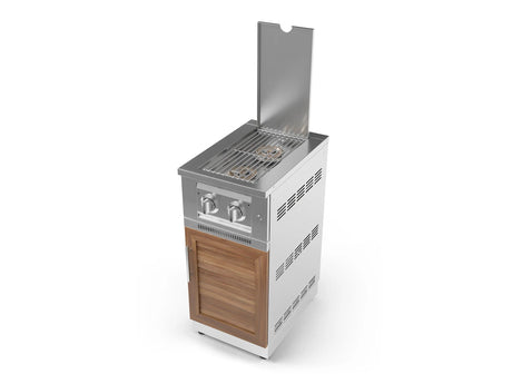 Outdoor Kitchen Stainless Steel Platinum Dual Side Burner