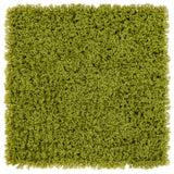 12 Pieces 20 x 20 inches Artificial Grass Wall Panels for Garden Yard Balcony-Light Green