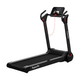 2.25 HP Electric Motorized Folding Running Treadmill Machine with LED Display-Black