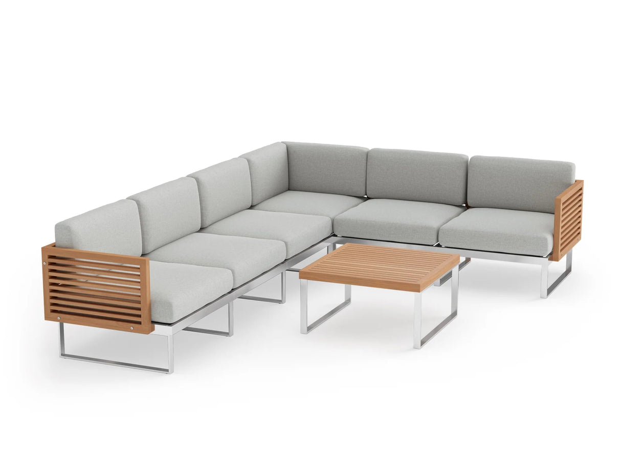 Monterey 6 Seater Sectional with Coffee Table