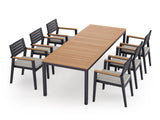 Rhodes 6 Seater Dining Set with 96 In. Table