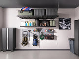 Pro Series 10 Piece Cabinet Set with Lockers, Wall, Tool Drawer Cabinets, and 56 In. Worktop
