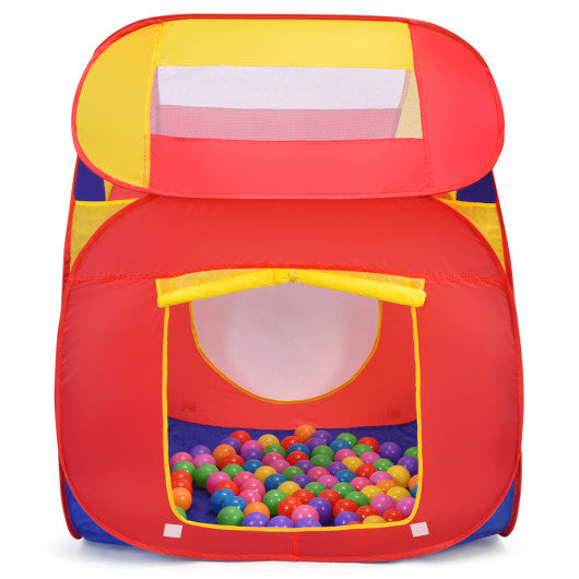 Portable Kid Play House Toy Tent with 100 Balls