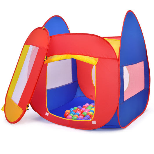 Portable Kid Play House Toy Tent with 100 Balls