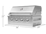 Outdoor Kitchen Stainless Steel Performance Grill