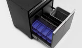 Pro Series 14 Piece Cabinet Set with Lockers, Base, Wall, Tool Drawer, Multi-Function Cabinets and 56 In. Worktop