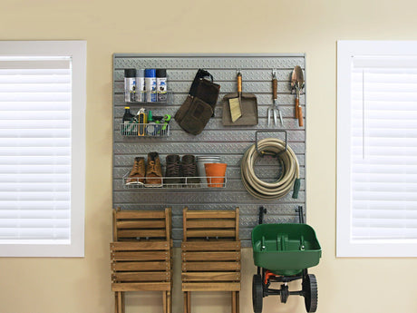 Bold Series 6 Piece Cabinet Set with Wall Cabinets and 48 In. Display Shelves