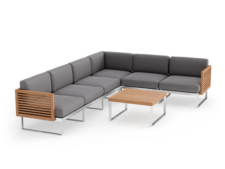 Monterey 6 Seater Sectional with Coffee Table