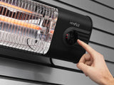 1500W Infrared Heater with Slatwall Bracket