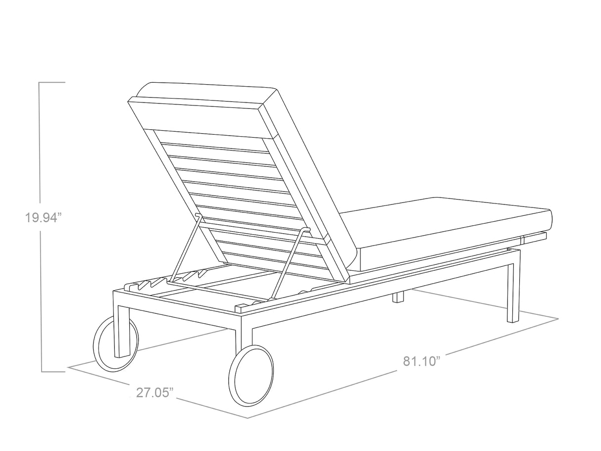 Monterey Chaise Lounges