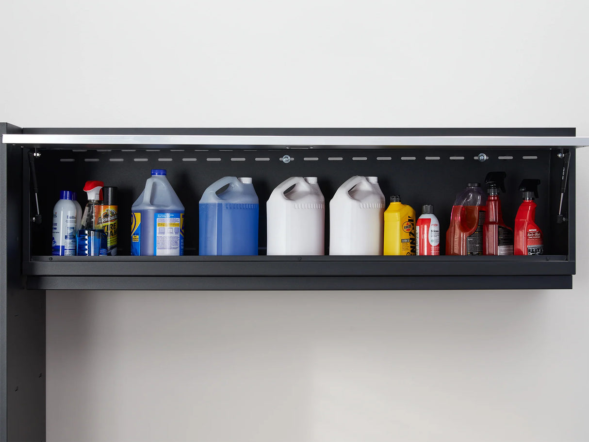 Bold Series 8 Piece Set with 30 in Locker, Wall Cabinet and Worktop