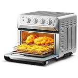 21.5 Quart 1800W Air Fryer Toaster Countertop Convection Oven with Recipe