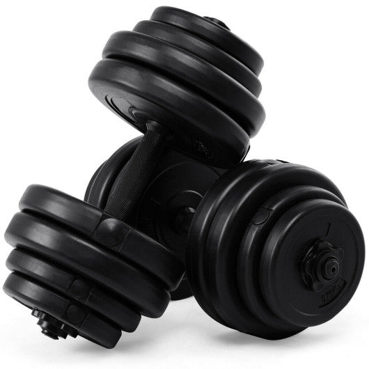 66 lbs Adjustable Weight Dumbbell Set