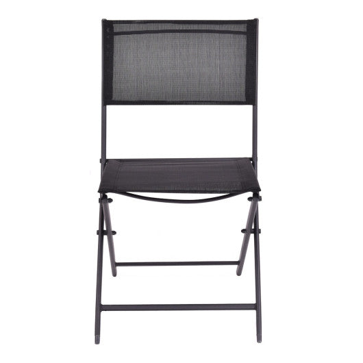 Set of 4 Outdoor Patio Foldable Chairs