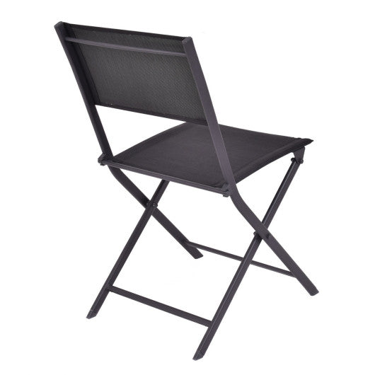 Set of 4 Outdoor Patio Foldable Chairs