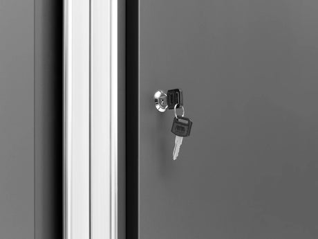 Bold Series 2 Piece Cabinet Set with Project Center and 42 In. Locker
