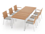 Monterey 6 Seater Dining Set with 96 In. Table