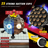 Freestanding Punching Bag 71 Inch Boxing Bag with 25 Suction Cups Gloves and Filling Base