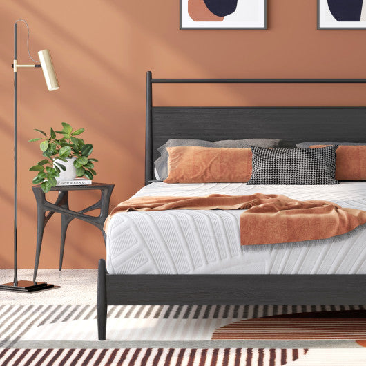 8 Inch Memory Foam Mattress with Poly Jacquard Fabric Cover-Queen Size