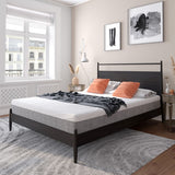 75L x 54W x 8H Memory Foam Mattress with Jacquard Fabric Cover-Queen Size