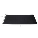 47/59/78 Inch Long Thicken Equipment Mat for Home and Gym Use-47 x 24 x 0.3 inches