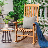 Outdoor Rocking Chair Single Rocker for Patio Deck