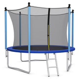 Outdoor Trampoline with Safety Closure Net-15 ft