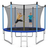 Outdoor Trampoline with Safety Closure Net-15 ft