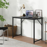 L Shaped Computer Desk and Writing Workstation for Home and Office-Black