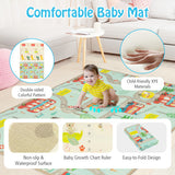Large Baby Playpen with Mat and Ocean Balls-Light gray