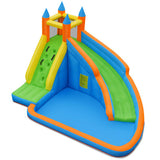 Inflatable Mighty Bounce House Jumper with Water Slide without Blower