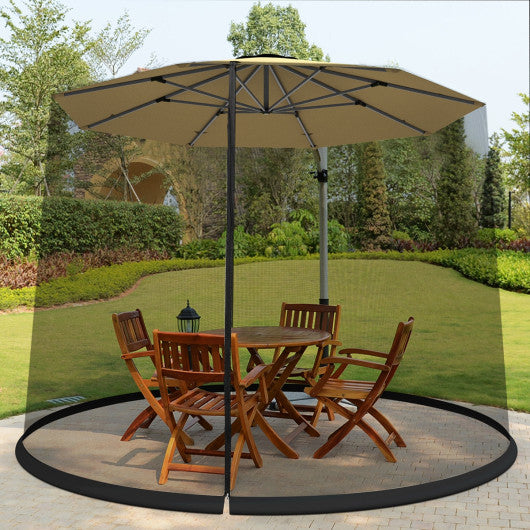 9 -10 Feet Outdoor Umbrella Table Screen Mosquito Bug Insect Net