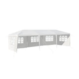 10 x 30 Feet Canopy Tent with 5 Removable Sidewalls for Party Wedding