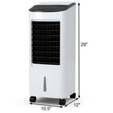 Evaporative Portable Air Cooler Fan Humidifier with Remote Control for Home and Office