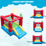 Kids Inflatable Bounce Castle Excluded Blower