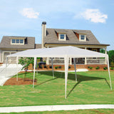 10 x 30 Feet Gazebo Canopy Tent with Connection Stakes and Wind Ropes