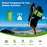 Inflatable Sleeping Pad with Carrying Bag-Green