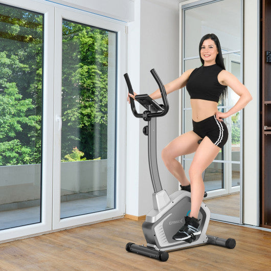 Magnetic Stationary Upright Cycling Bike with 8-Level Resistance