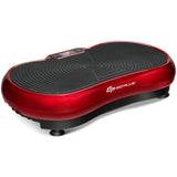 3D Vibration Plate Fitness Machine with Remote Control-Red