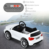 12V Electric Kids Ride On Car with Remote Control-White