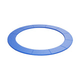 8 Feet Trampoline Spring Safety Cover without Holes-Blue