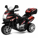 3 Wheel Kids 6V Battery Powered Electric Toy Motorcycle-Black